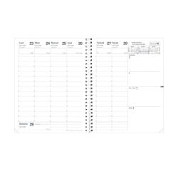 Agenda Quo vadis Président S semainier - Année Scolaire août 2026 août 2027 - 21 x 27 cm