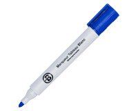 Marqueur effaçable Bruneau pointe ogive 2 à 3 mm bleu corps plastique