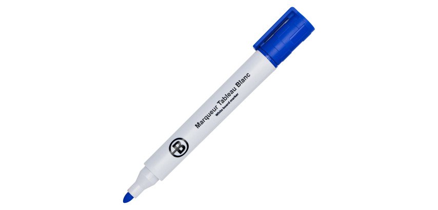 Marqueur effaçable Bruneau pointe ogive 2 à 3 mm corps plastique