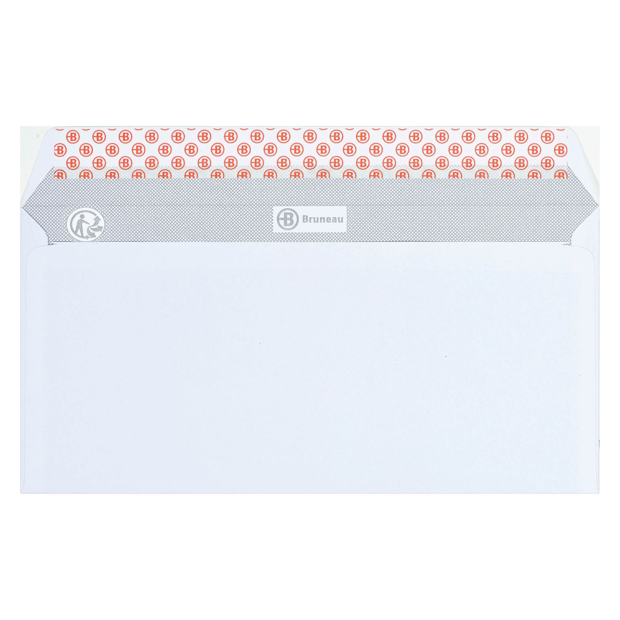 Sobres Blancos Sin Ventana 110x220 Mm - 100 Unidades, Autoadhesivos, Para Correspondencia