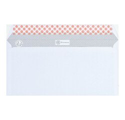 Sobres reciclados 110 x 220 mm 80 g sin ventana Bruneau - Caja de 500