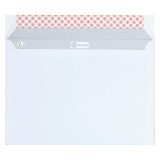 Enveloppe recyclée 162 x 229 mm Bruneau 80 g sans fenêtre blanche - Boîte de 500