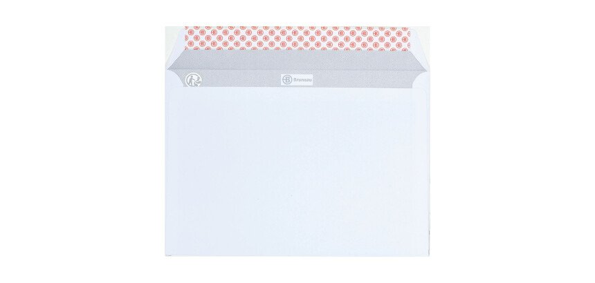 Sobres reciclados 162 x 229 mm sin ventana 80 g Bruneau - Caja de 500