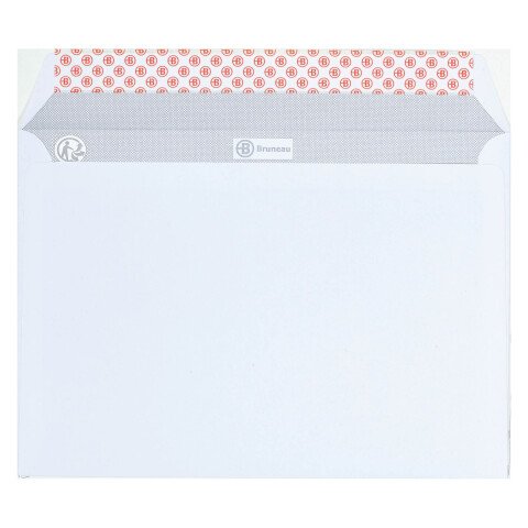 Sobres reciclados 162 x 229 mm sin ventana 80 g Bruneau - Caja de 500