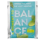 Thé Lipton thé vert menthe - boîte de 100