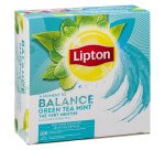 Thé Lipton thé vert menthe - boîte de 100