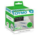 Rollos de etiquetas Dymo 99017 LW 220" Carpetas colgantes" 12x50 mm rollo de 220