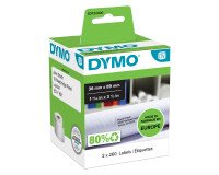 Rollos de etiquetas Dymo 99012 LW 520" Dirección" 36x89 mm rollo de 520