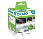 Etiquettes adresses 36 x 89 mm Dymo - 2 rouleaux de 260