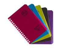 Alphabetic directory spiral binding Exacompta Linicolor size 9 x 14 cm 100 pages