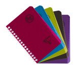 Répertoire spirale Clairefontaine Linicolor format 9 x 14 cm 100 pages