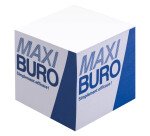 Bloc cube 800 feuilles blanc 90 x 90 mm - Maxiburo