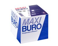 Bloc cube 800 feuilles blanc 90 x 90 mm - Maxiburo