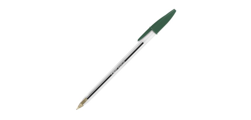Balpen Bic Cristal met dopje punt 0,7 cm - fijn
