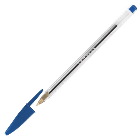 Ballpoint pen Bic Cristal with cap point 0,7 cm - fine