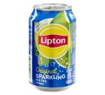 Lipton Ice Tea pétillant canettes de 33 cL - Carton de 24