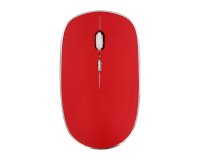 Souris sans fil Silent Click II rouge