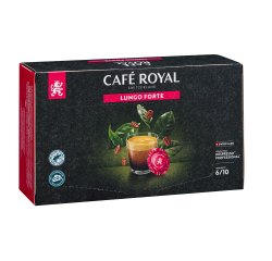 Coffee capsule Café Royal Professional Lungo Forte - Box of 50 - Compatible with Nespresso Professional