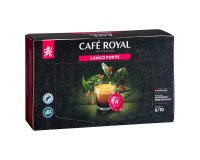 Dosettes de café Lungo Forte Café Royal - Boîte de 50