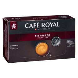 Capsule de café Café Royal Professionnel Ristretto - Boîte de 50 - Compatible Nespresso Professionnel