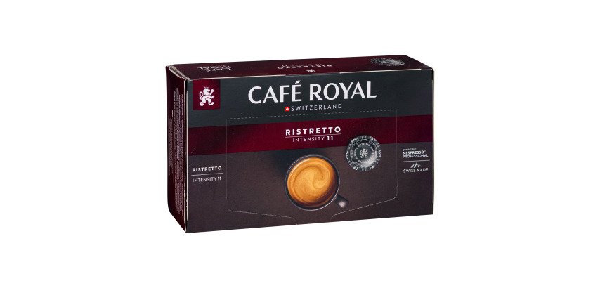 Capsule de café Café Royal Professionnel Ristretto - Boîte de 50 - Compatible Nespresso Professionnel
