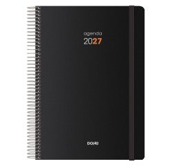 Agenda Syncro semana vista 15 x 21 cm negro