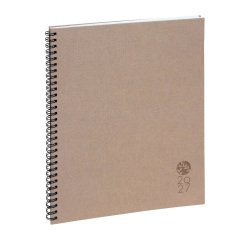 Exacompta Eurotime 27S Forever Weekly Planner - Year 2027 - 21 x 27 cm Beige