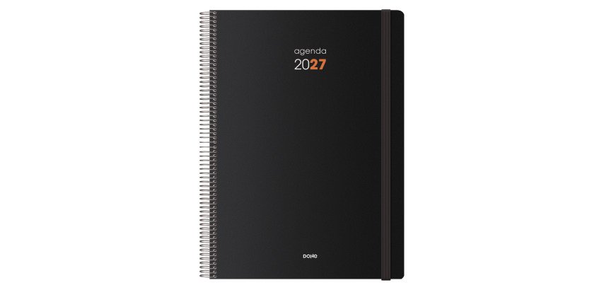 Agenda Syncro dia página 21 x 29,7  cm negro