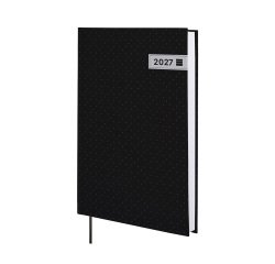 Agenda 140x204 1 Día Página Dynamic Porto Finocam Negro
