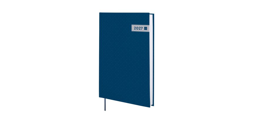Agenda 140x204 1 Día Página Dynamic Porto Finocam Azul
