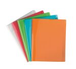 Protège-documents Viquel polypropylène translucide A4 10 pochettes - 20 vues - couleurs assorties