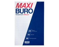 Notepad A4 checked 5 x 5 Maxiburo