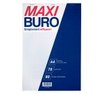 Bloc de bureau A4 petits carreaux 80 feuilles - Maxiburo