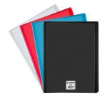 Protège-documents Viquel polypropylène translucide A4 10 pochettes - 20 vues - couleurs assorties