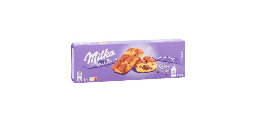 Gâteaux Milka cake and choc chocolat - Paquet de 175 g
