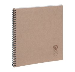 Agenda Exacompta Eurotime 22S Forever semainier - année 2027 - 18 x 22,5 cm - gris