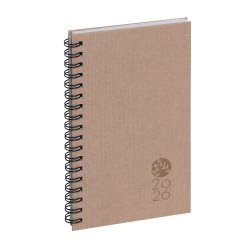 Agenda Exacompta Eurotime 16S Forever semainier - année 2026 - 9 x 16 cm - gris