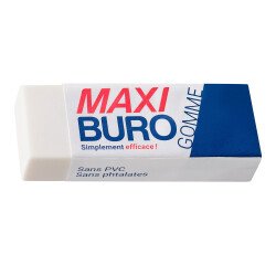 Technisches, weißes Radiergummi Maxiburo