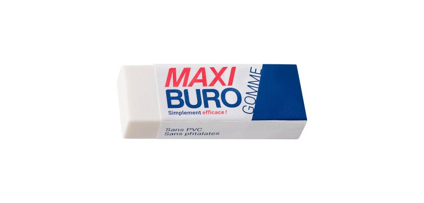 Technisches, weißes Radiergummi Maxiburo