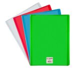 Protège-documents Viquel polypropylène translucide A4 couleurs assorties - 50 pochettes
