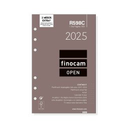 Recambio anual 500 117x181 1 Día Página Open R598C Finocam Catalán