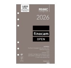 Recambio anual 500 117x181 1 Día Página Open R598C Finocam Catalán