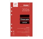 Recambio anual 500 117x181 Semana Vista Vertical Open R599C Finocam Catalán