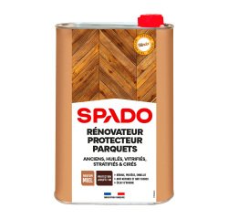 Nettoyant rénovateur parquet Spado Blindor - Flacon de 1 litre