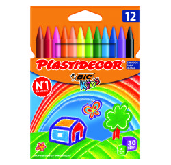 Lápices plásticos Plastidecor
