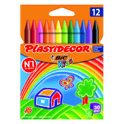 Lápices plásticos Plastidecor