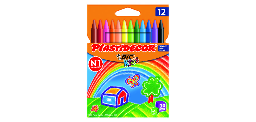 Lápices plásticos Plastidecor
