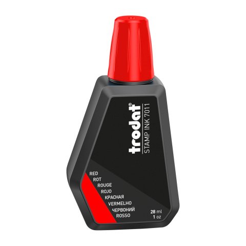 Recambio de tinta, frasco 28 ml, rojo