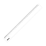 Flat desk rulers Safetool 30 cm