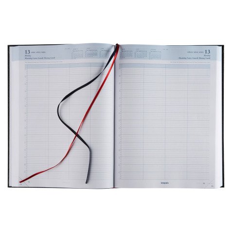 Agenda 2025 Brepols Bremax 2 - 21 x 29 cm zwart